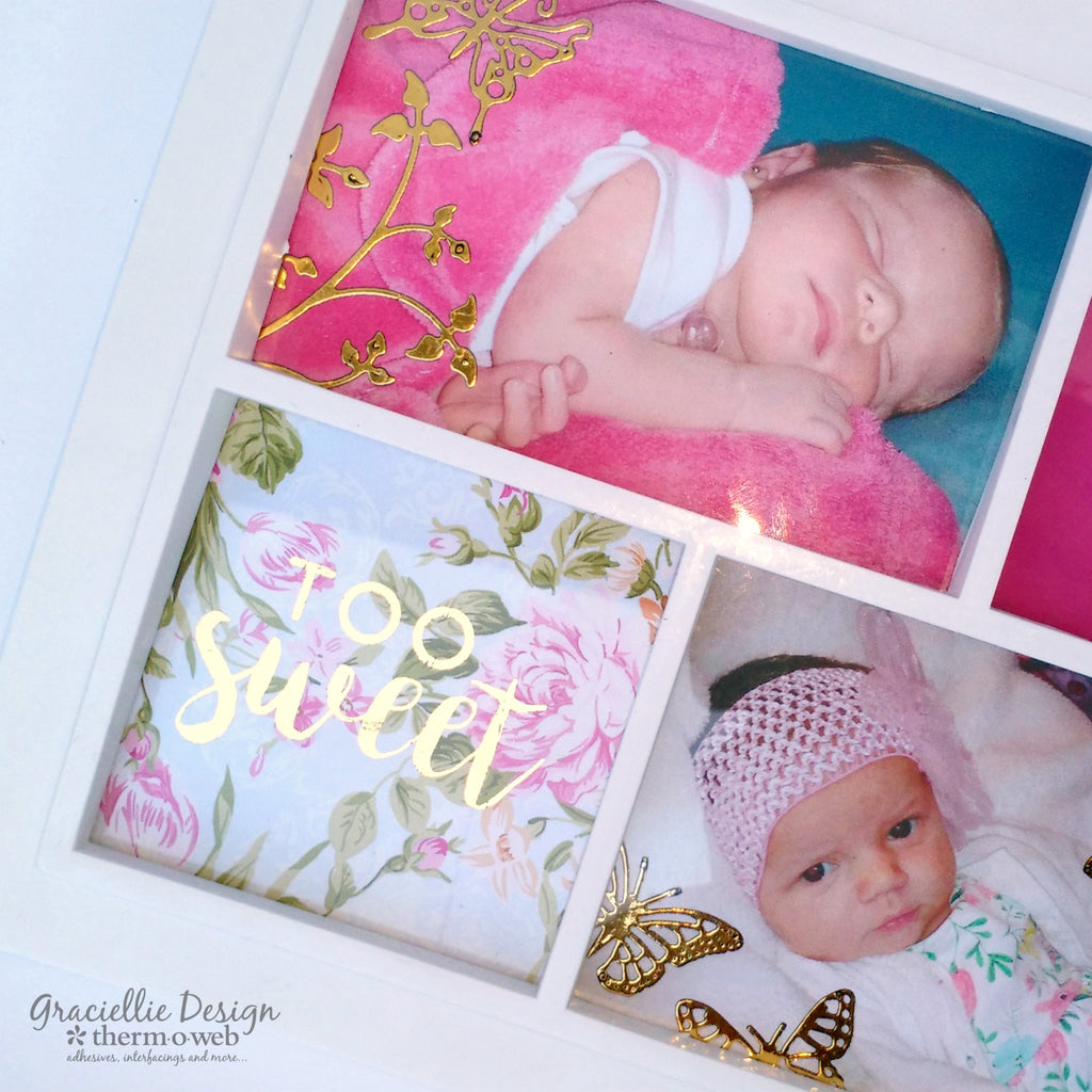 DIY Personalized Photo Frame with Deco Foil