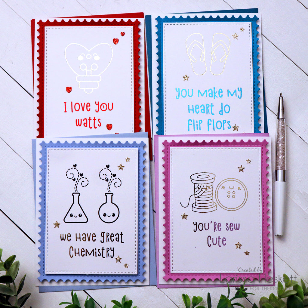 Valentine's Day Cards & coordinating Tags!!