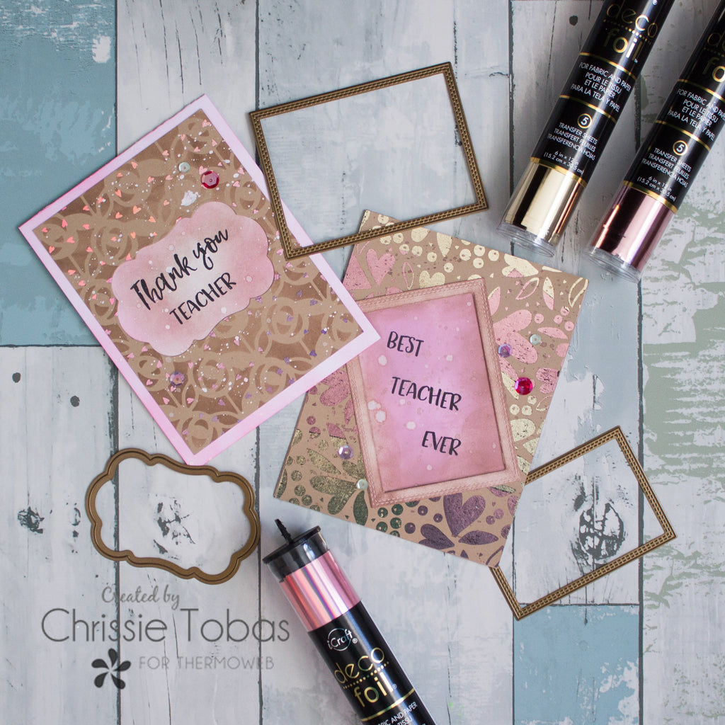 Teacher Gratitude Cards with a Valentine Twist!