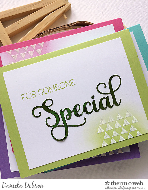 Thank a Nurse or Teacher With a Set of Deco Foil Note Cards