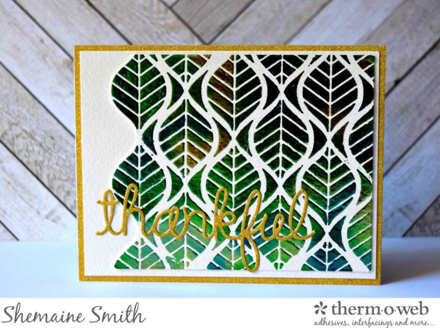 Create a Stunning Card with Deco Foil Transfer Gel