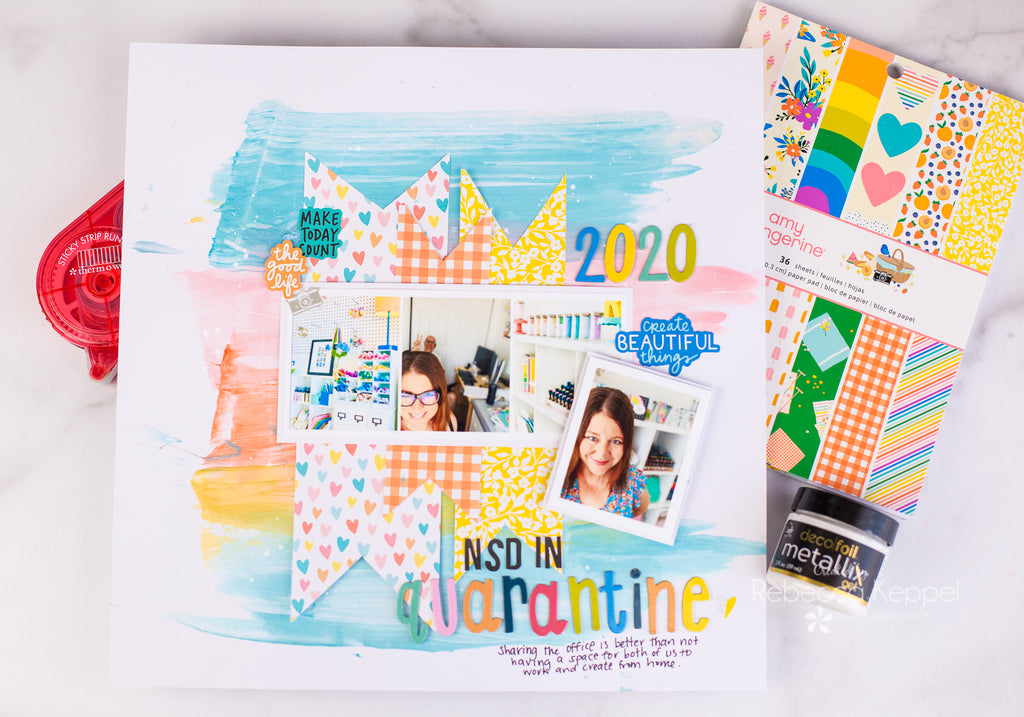 interNational Scrapbook Day Sketch Challenge with Metallix