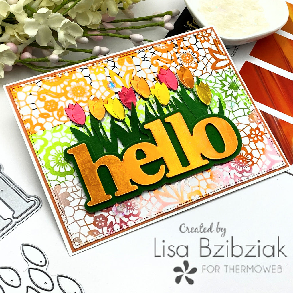 Hello Spring with Plush Papers