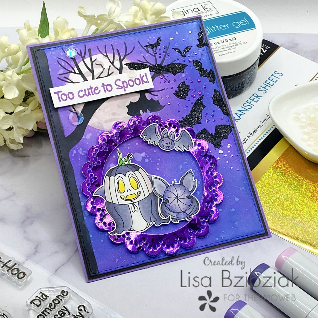 Too Cute to Spook Cards with Deco Foil