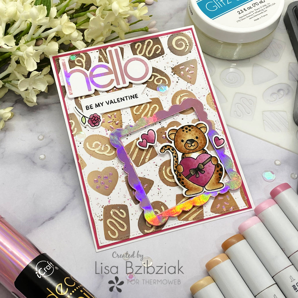 Sweet Treat Cards with Deco Foil and Glitter Dust Spray