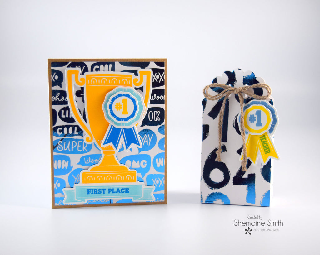 Handmade Awards with Deco Foil Toner and Transfer Sheets