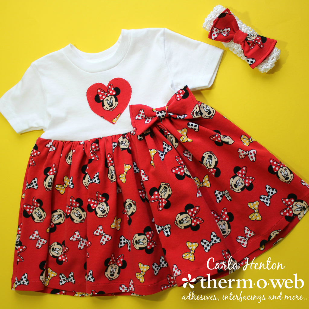 Transform a T-Shirt Into A Dress with HeatNBond Soft Stretch Lite