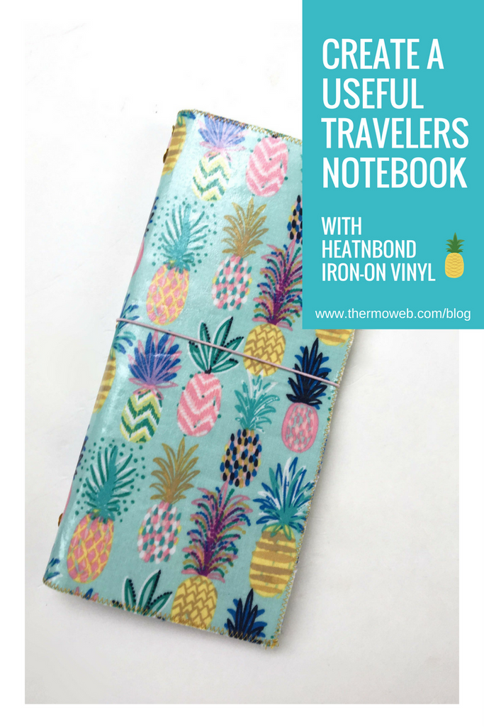 Traveler's Notebook with Blend Fabrics and Mixed Media Sheets