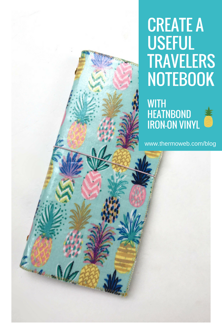 Traveler's Notebook with Blend Fabrics and Mixed Media Sheets ...
