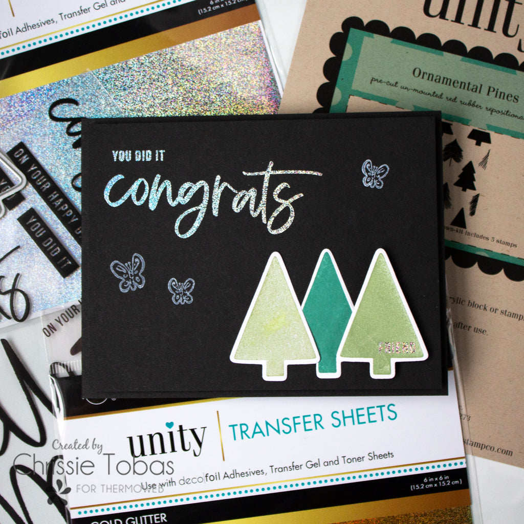 Stretch Your Cardmaking Supplies with Unity and Thermoweb!