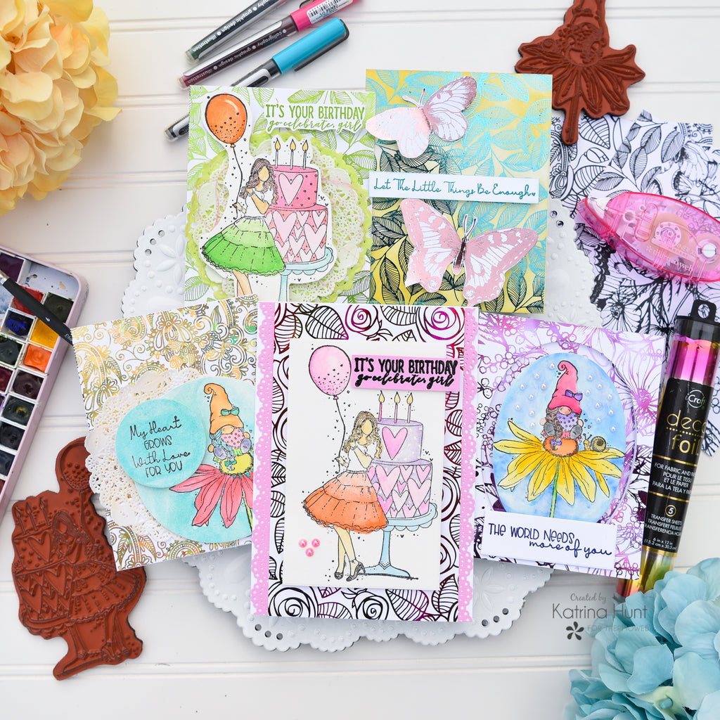 5 Ideas for Using New Unity Toner Cards with Deco Foil