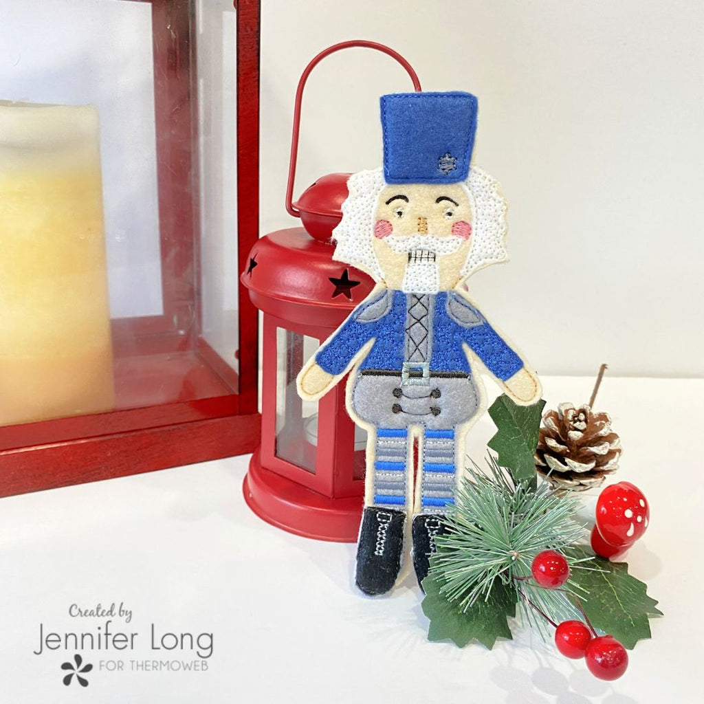 Nutcracker Felt Doll with HeatnBond Interfacing