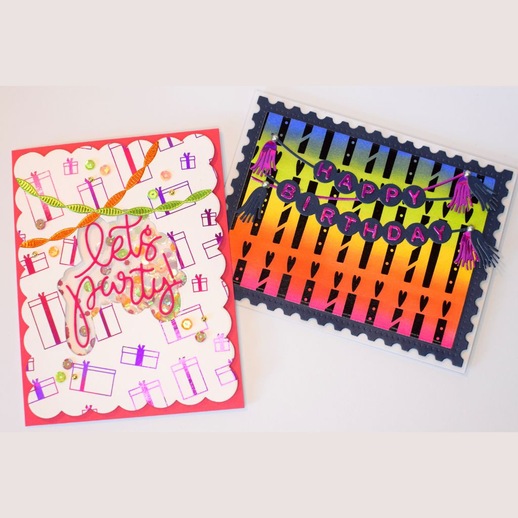 Happy Birthday Cards with Toner Card Fronts