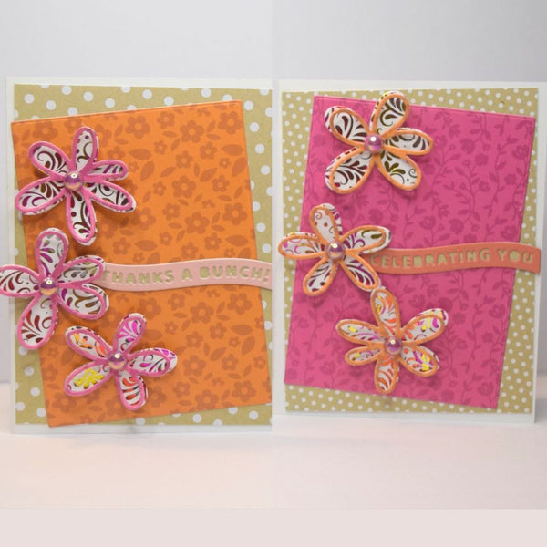 Patterned Papers + Deco Foil Toner Card Fronts