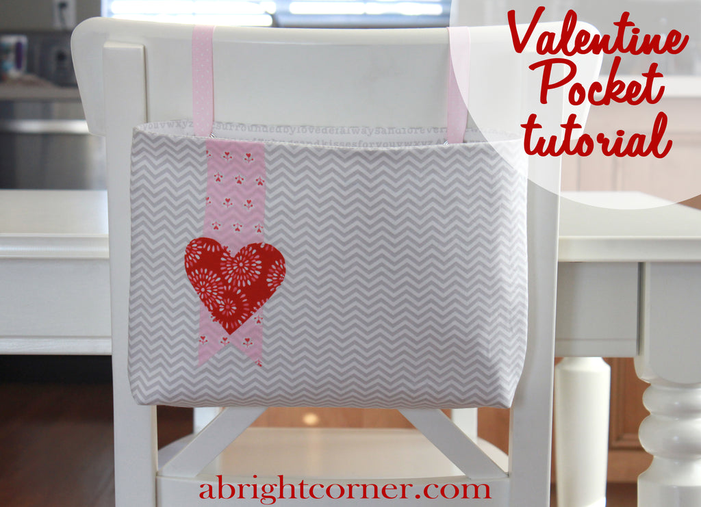 HeatnBond Wall Organizer and Valentine Pocket