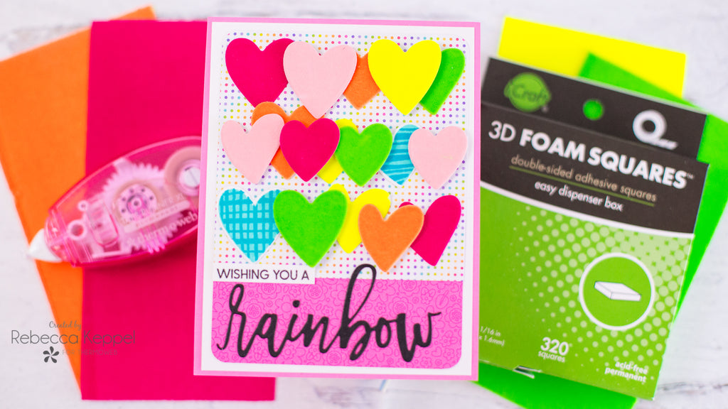 How to Turn a Layout Into a Card Sketch with Deco Foil Flock
