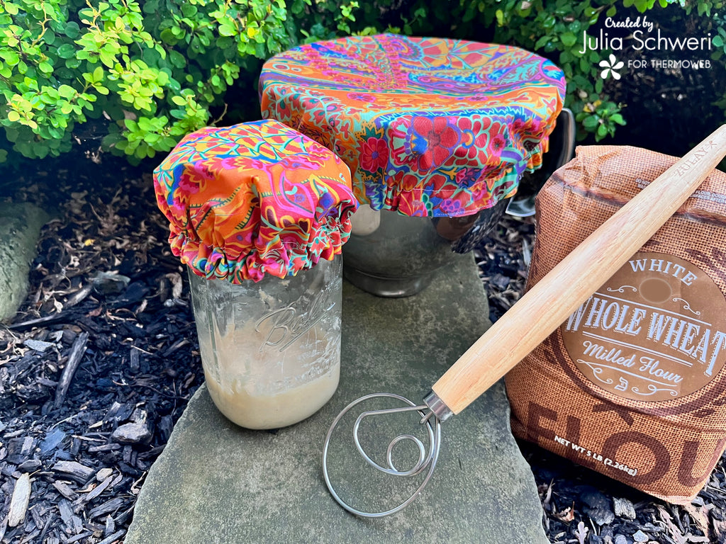 Bowl & Jar Covers with Liquid Vinyl