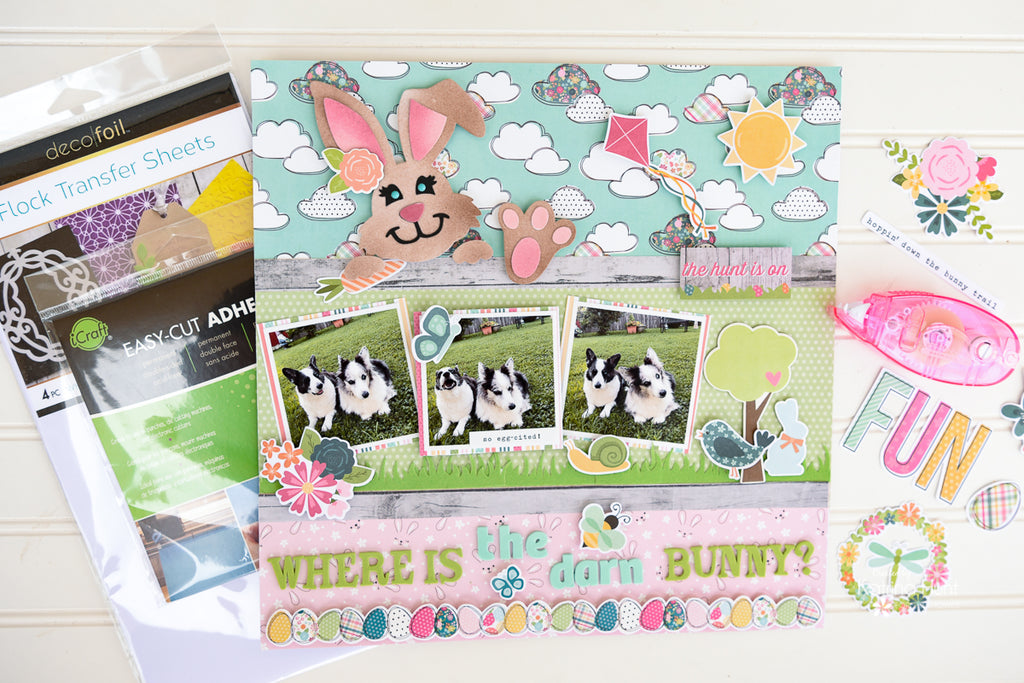 Ideas for Using Flock to Customize Your Die Cuts