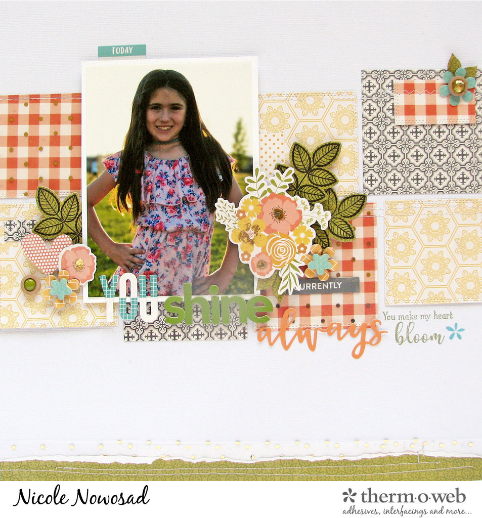 You Shine Always with Deco Foil Clear Toner Sheets