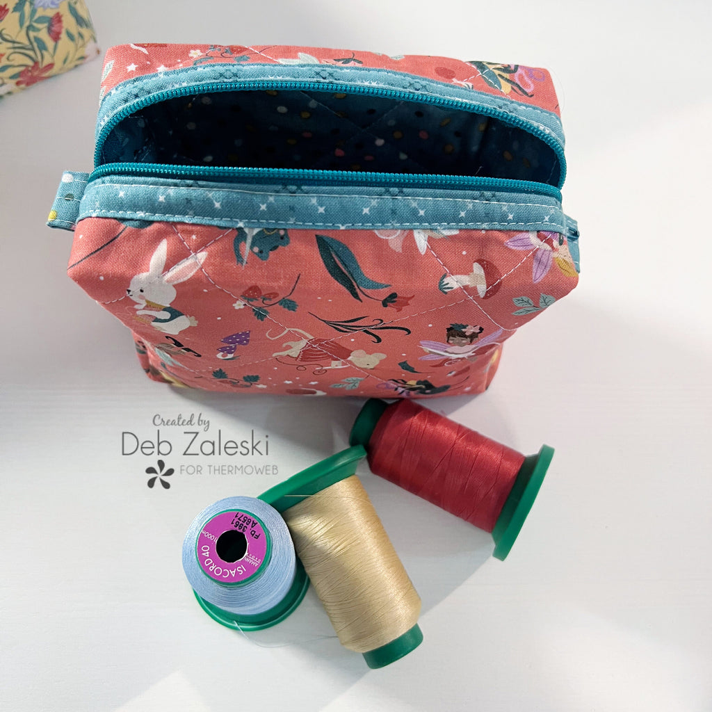 Thimbelina's Quilted Zipper Pouch