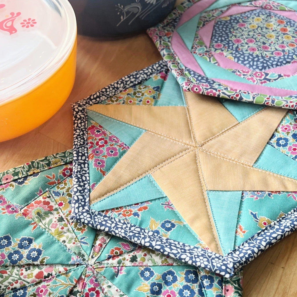 Foundation Paper-Pieced Trivets 2 Ways