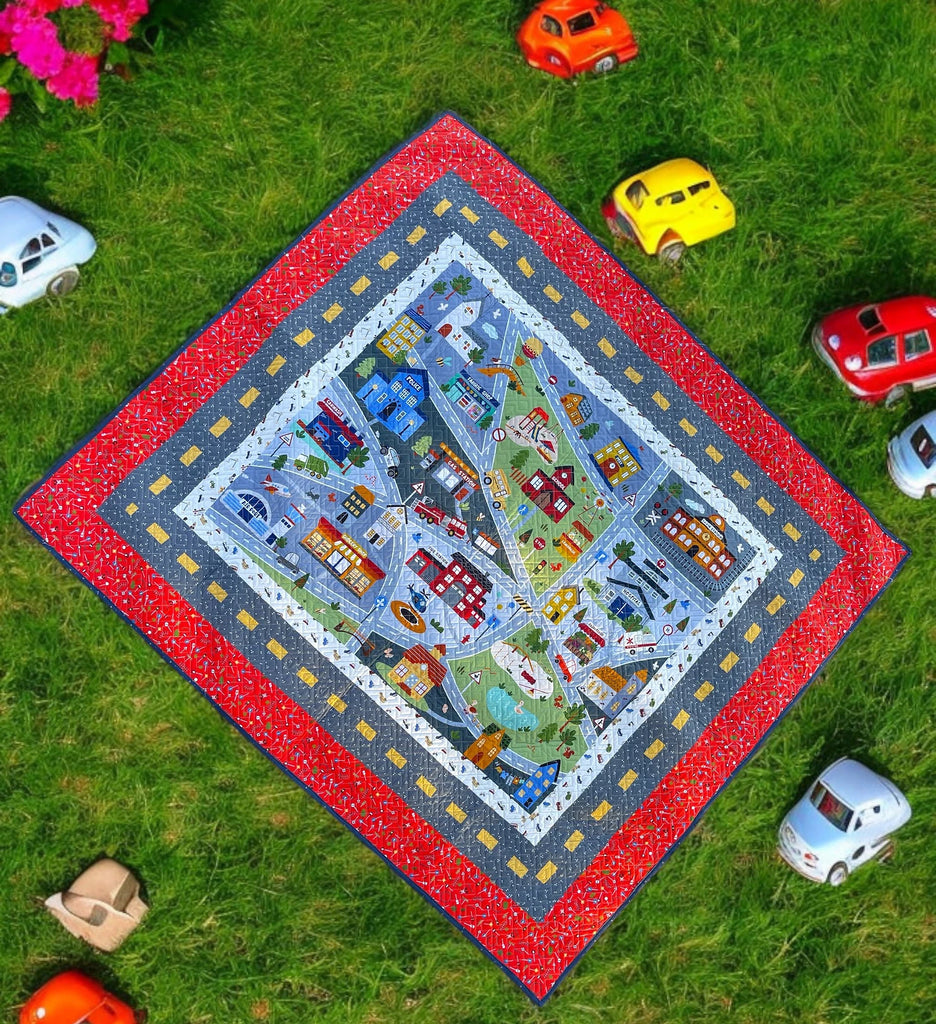 Sew a Fun Play Mat Quilt With Fun Embellishments