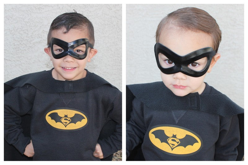 QUICK Batman Halloween Costume Using HeatnBond EZ Print Sheets