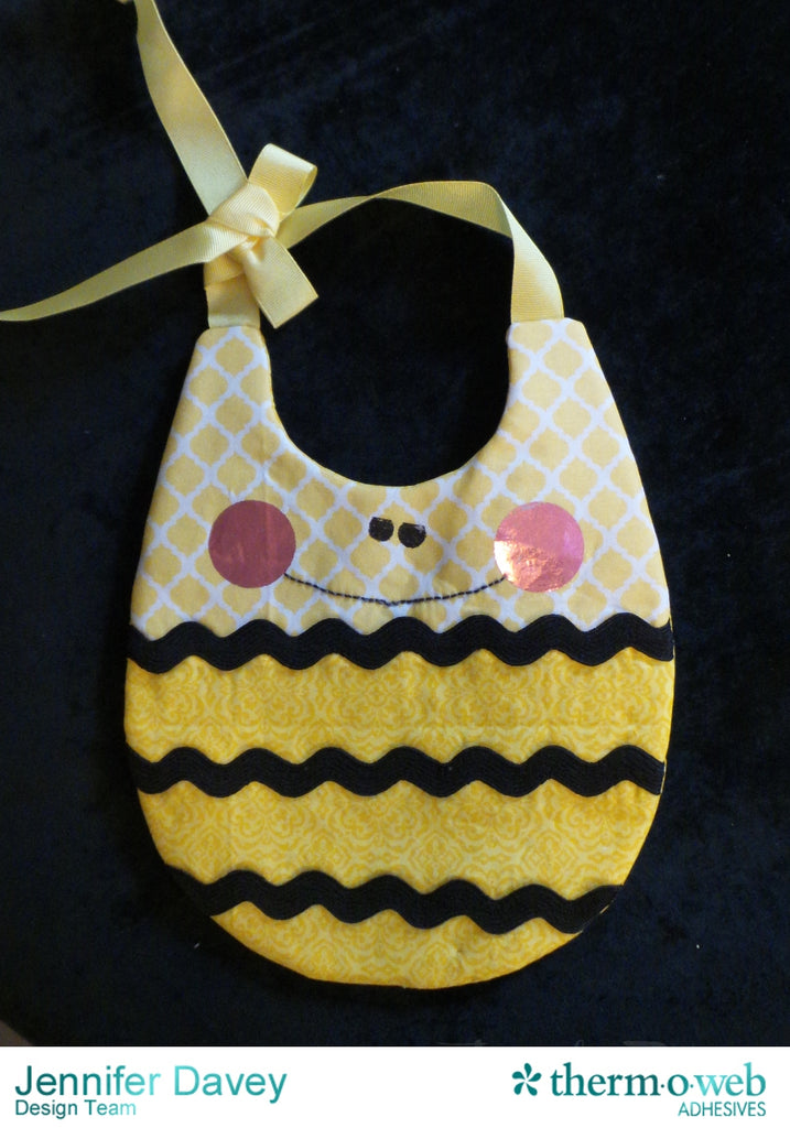 Deco Foil a Sweet Bumblebee Bib