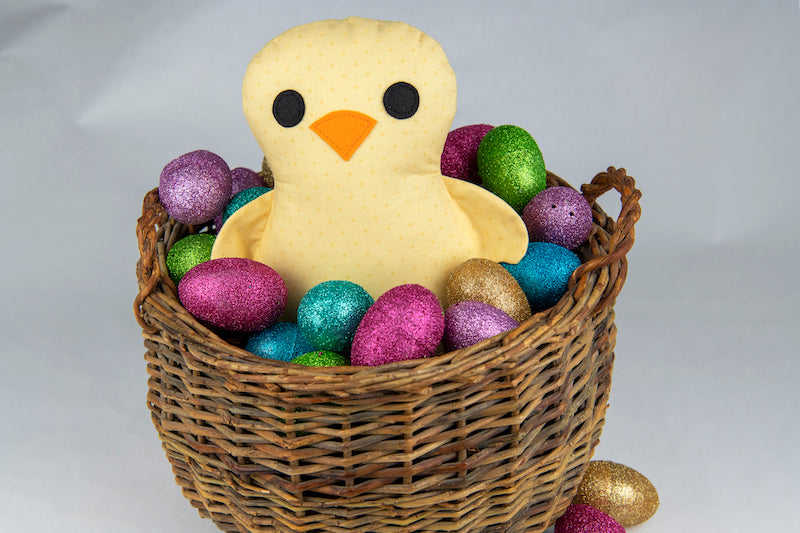 Easter Chick Softie PDF Pattern and Tutorial