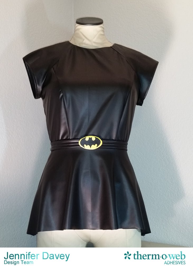 Batman Halloween Cosplay Costume with HeatnBond Interfacing