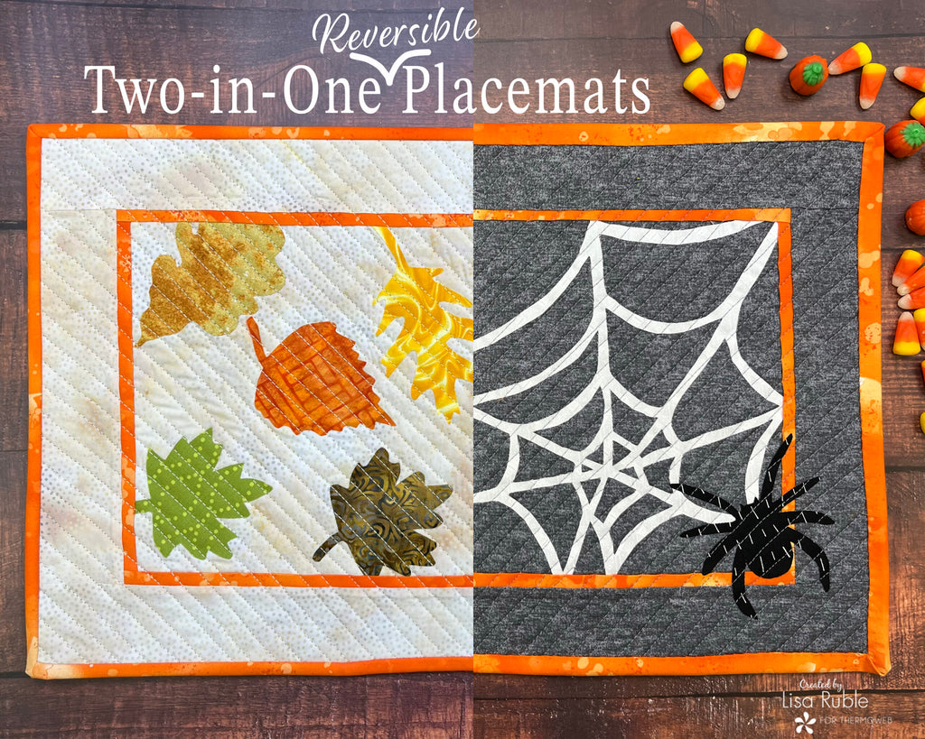 Leaves & Webs Reversible Placemat