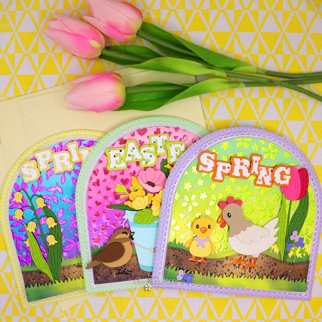 Bright & Cheerful Spring Cards with Foiling