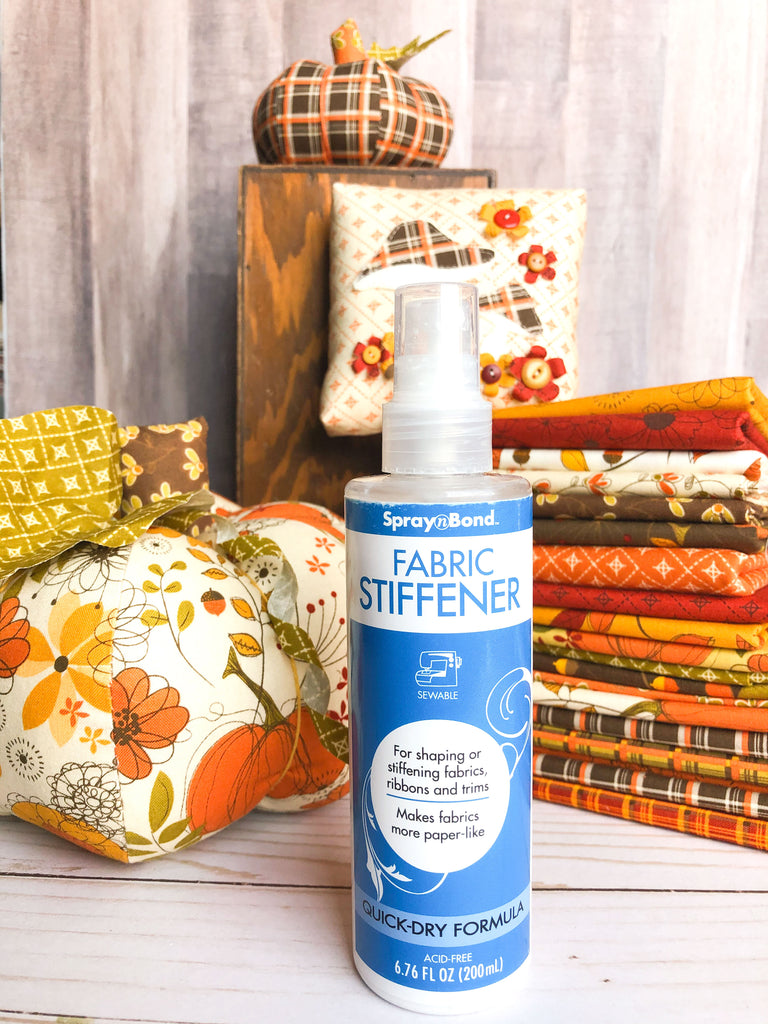 Dimensional Embellishments with New SpraynBond Fabric Stiffener Spray