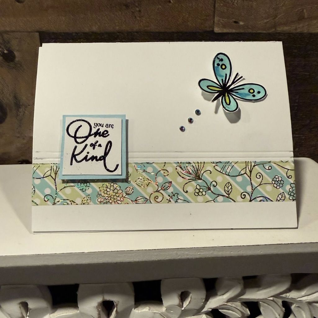 You Are One of a Kind Card with Brutus Monroe Foil