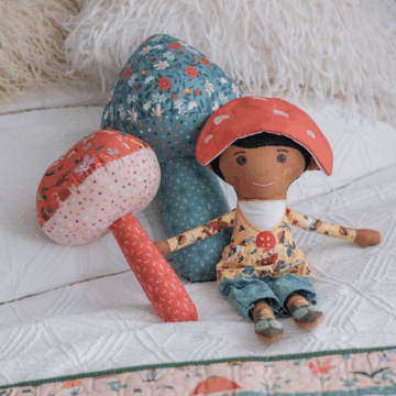 Make a Mushroom Pillow for Cozy, Imaginative Corners