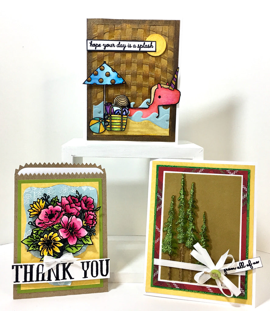 Creative Cardmaking with Reverse Confetti and Deco Foil