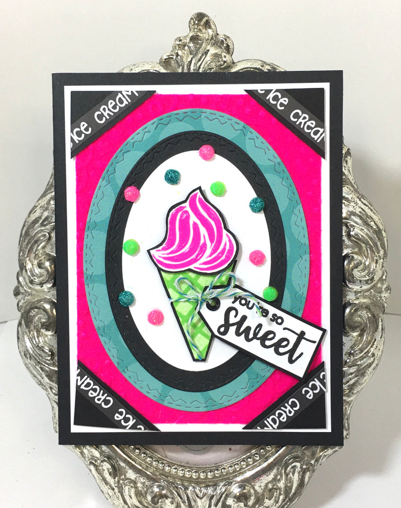 You're So Sweet Ice Cream Card