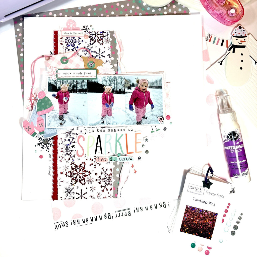 Tis the Season to SPARKLE- with Fancy Foil!