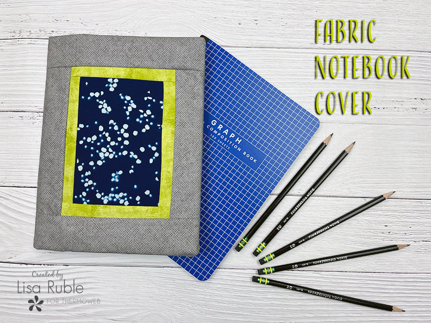 Back to School: Fabric Notebook Cover