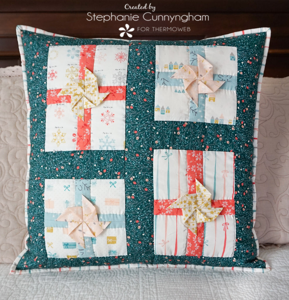 Ribbons and Bows: How Basting Spray and Fabric Stiffener Make a Project Easier