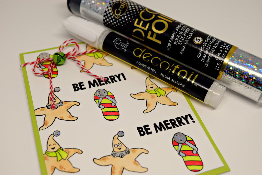 Accenting Your Stamped Images With Deco Foil - Art Impressions Week