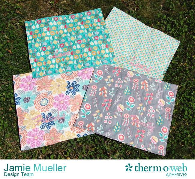 EZ Applique Placemats with HeatnBond & Dear Stella Fabrics