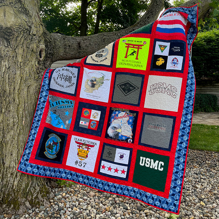 Making a T-Shirt Quilt? Here's what you need to know!