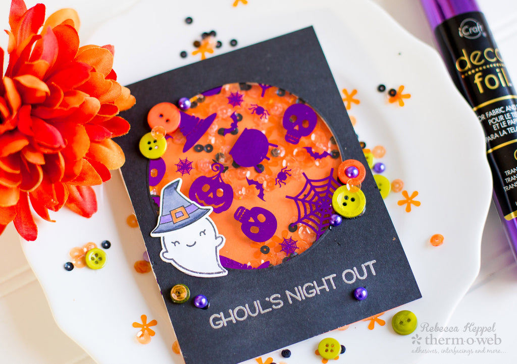 NEW Deco Foil Fall and Halloween Clear Toner Sheets