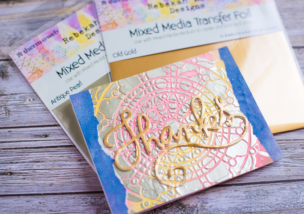 Rebekah Meier Mixed Media Card Creations