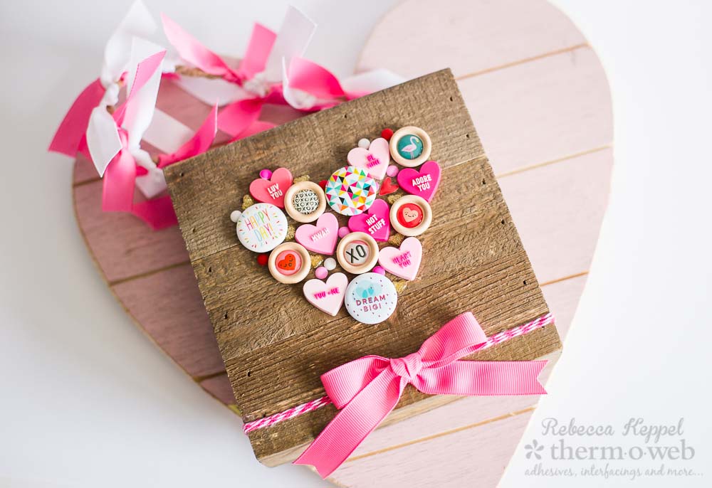 Quick Valentine's Decor with Zots™ Adhesive Dots