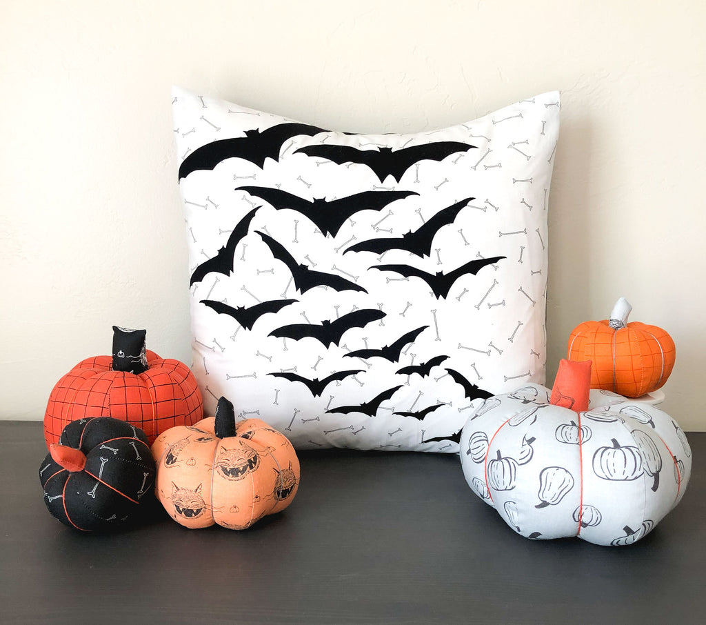 Scaredy Cat Halloween Bat Pillow with HeatnBond