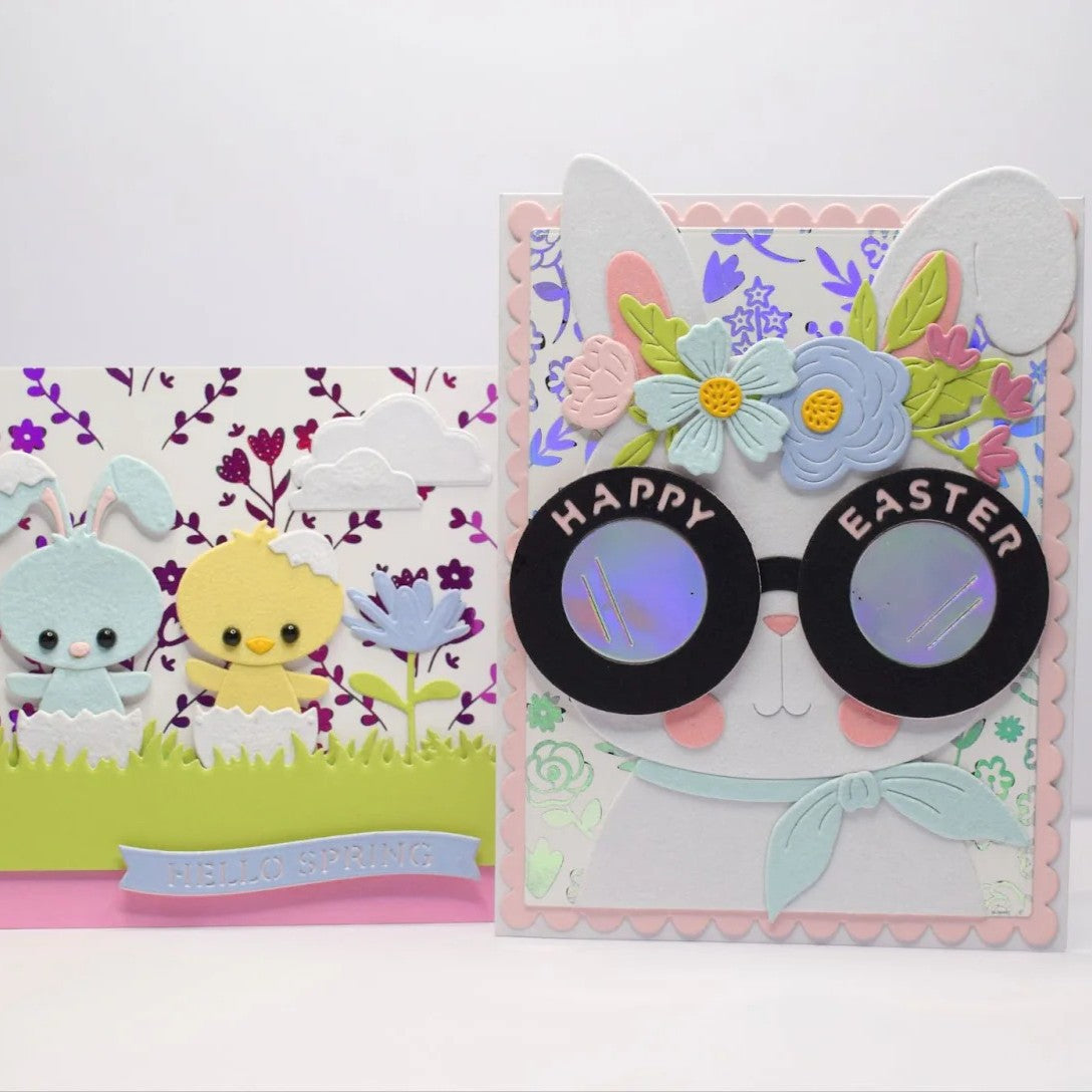 Spring Cards with NEW Toner Card Fronts & Foils – thermoweb.com