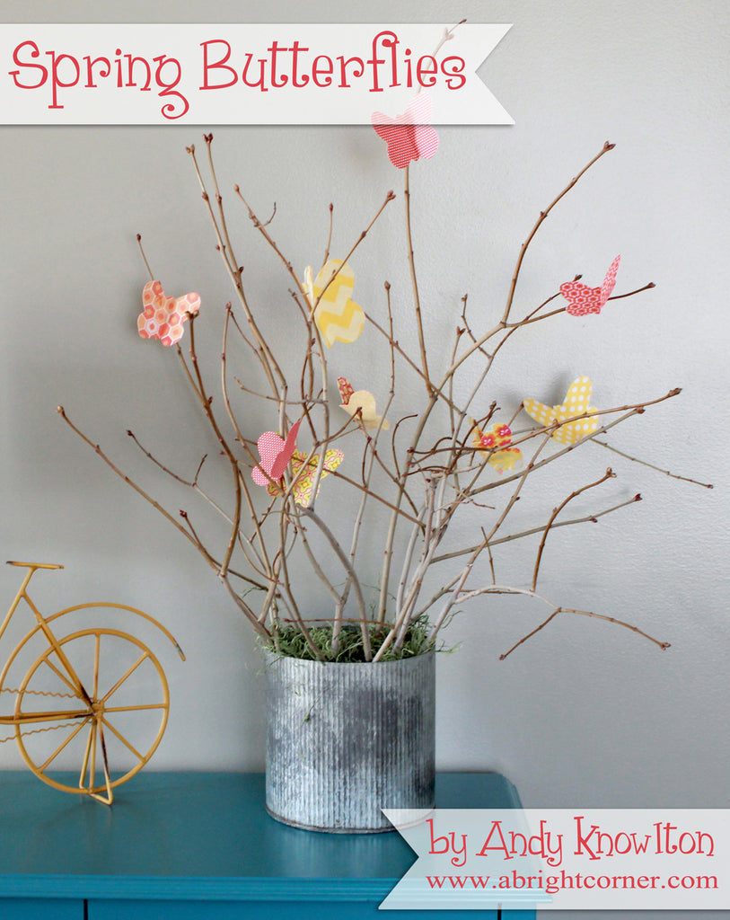 Spring Butterflies with HeatnBond
