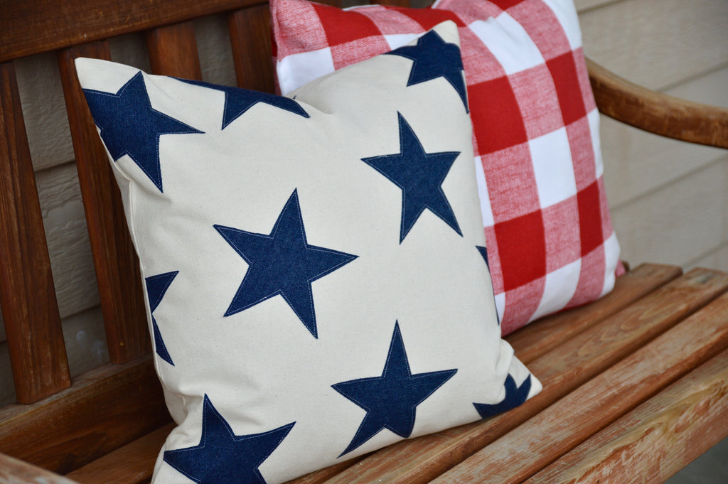 HeatnBond Star Spangled Pillow